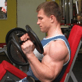 Biceps - bicepsový zdvih s jednoručkami - kladivový